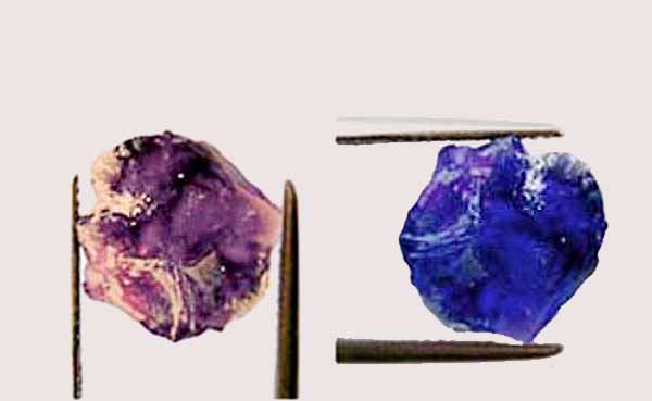 Heating gemstones on sale